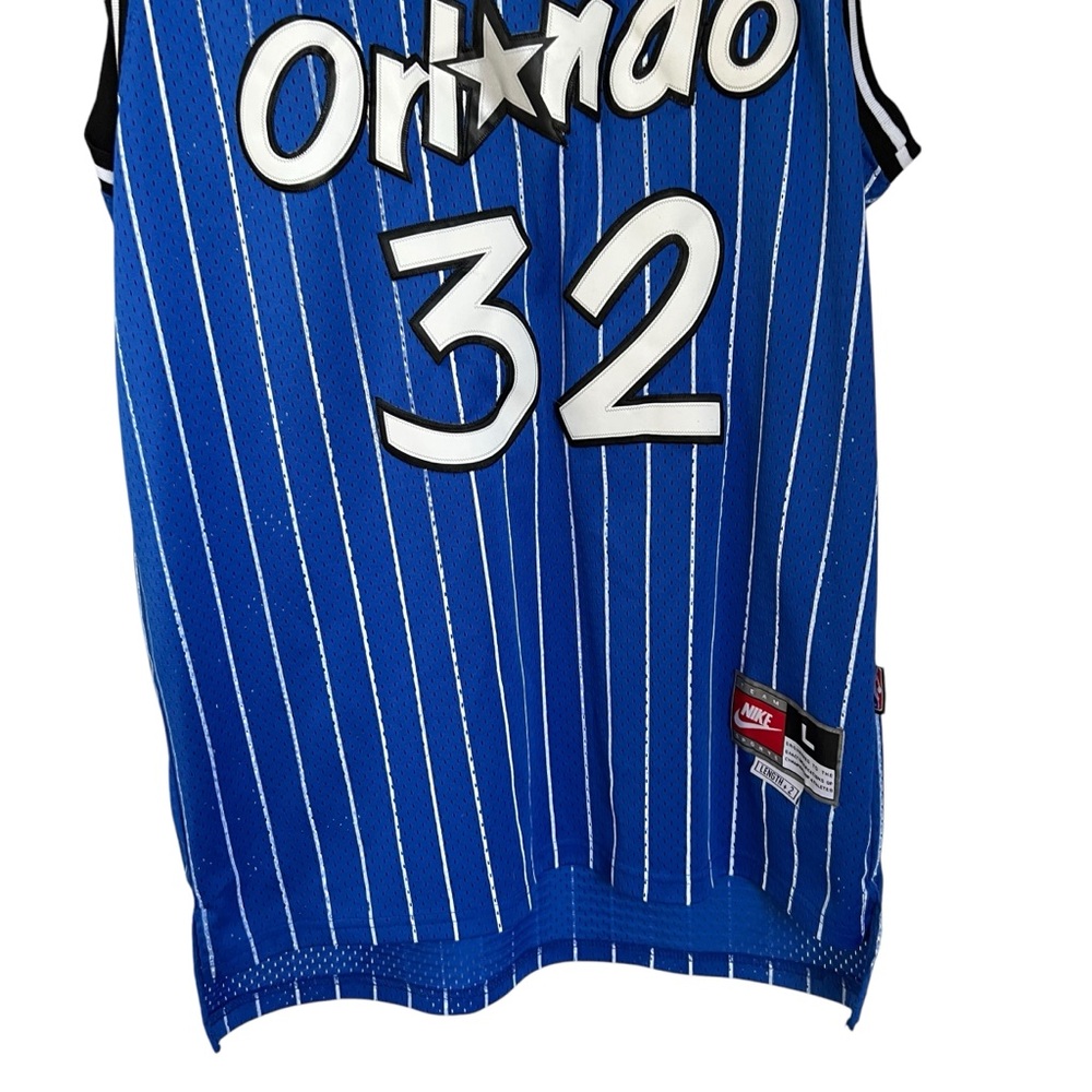Nike Orlando Magic #32 O’Neal Pin Stripe Jersey - Picture 4 of 7